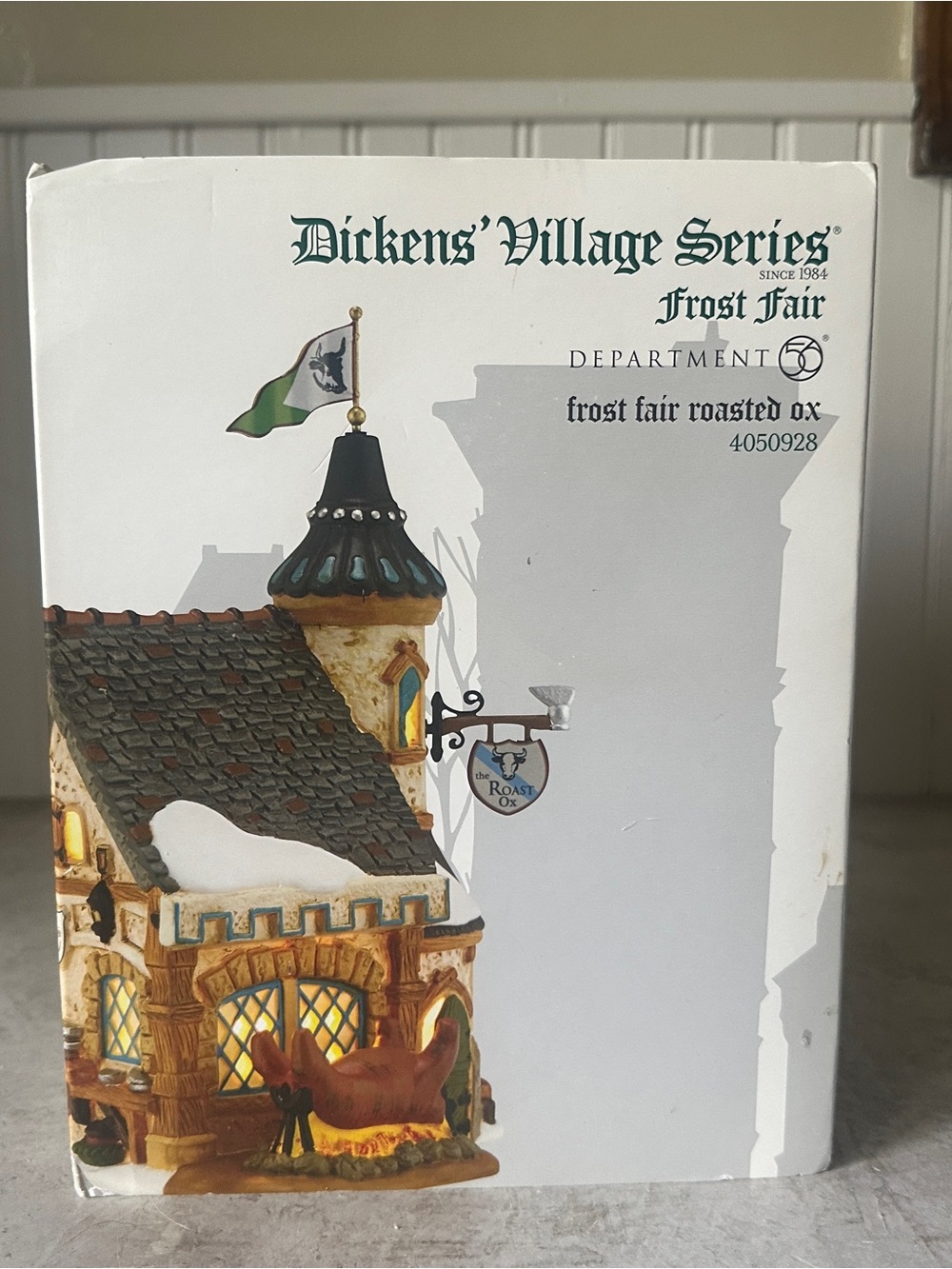 Dept 56 Dickens Village Frost Fair Roasted Ox #4050928 New 2016 Christmas